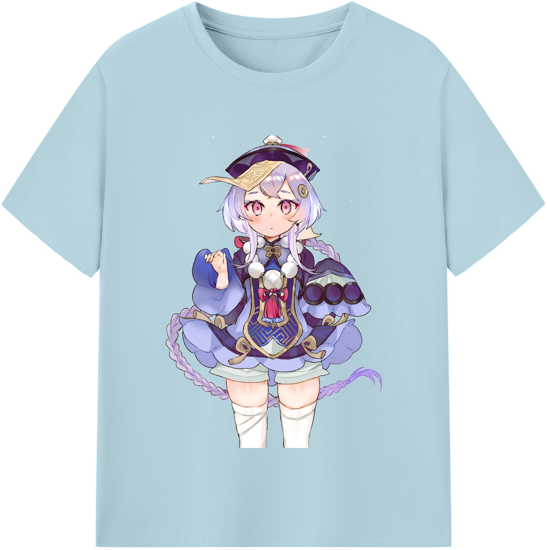 げんし神 七七 なな  genshin Nana 綿100％半袖Tシャツ（フロントプリント）